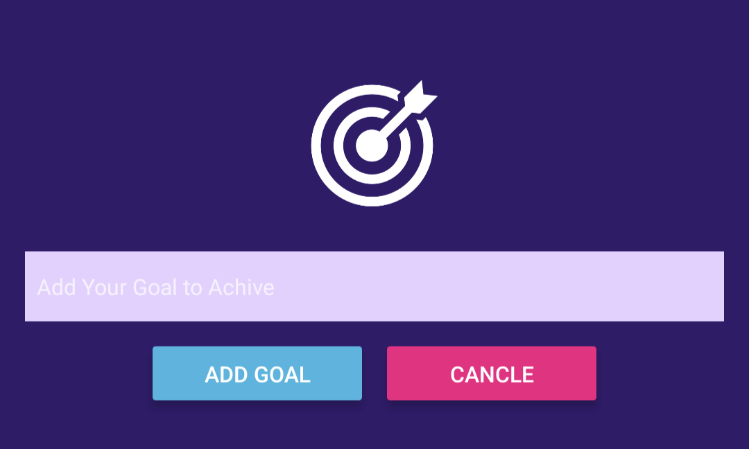 Goals App (Native App)