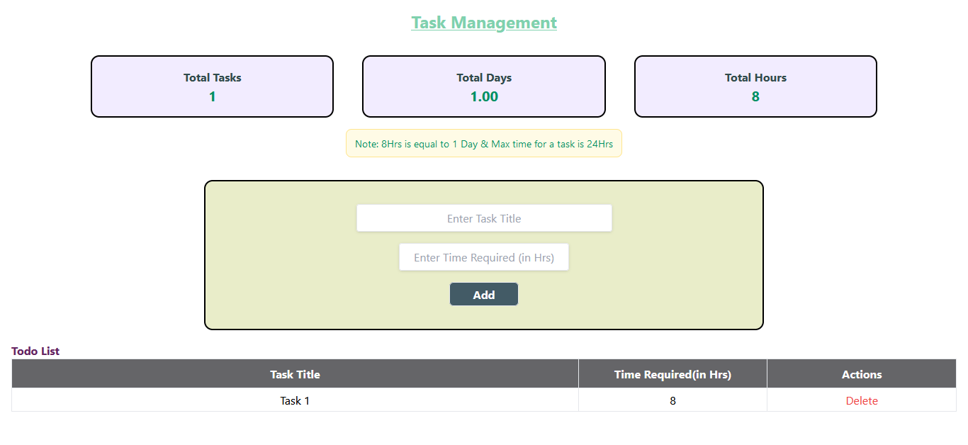 Task Management App